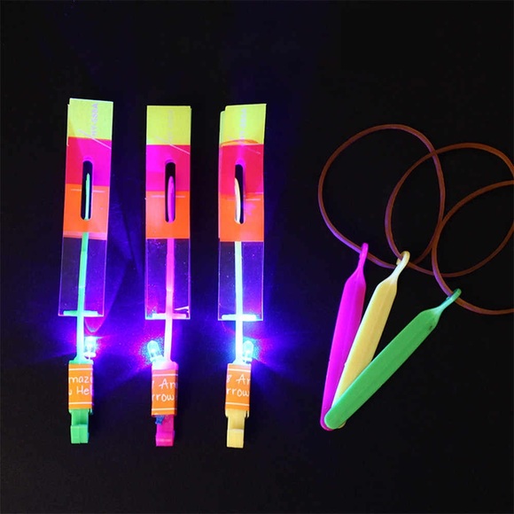 New LED Helicopter Slingshot Toys - Picture 3 of 3